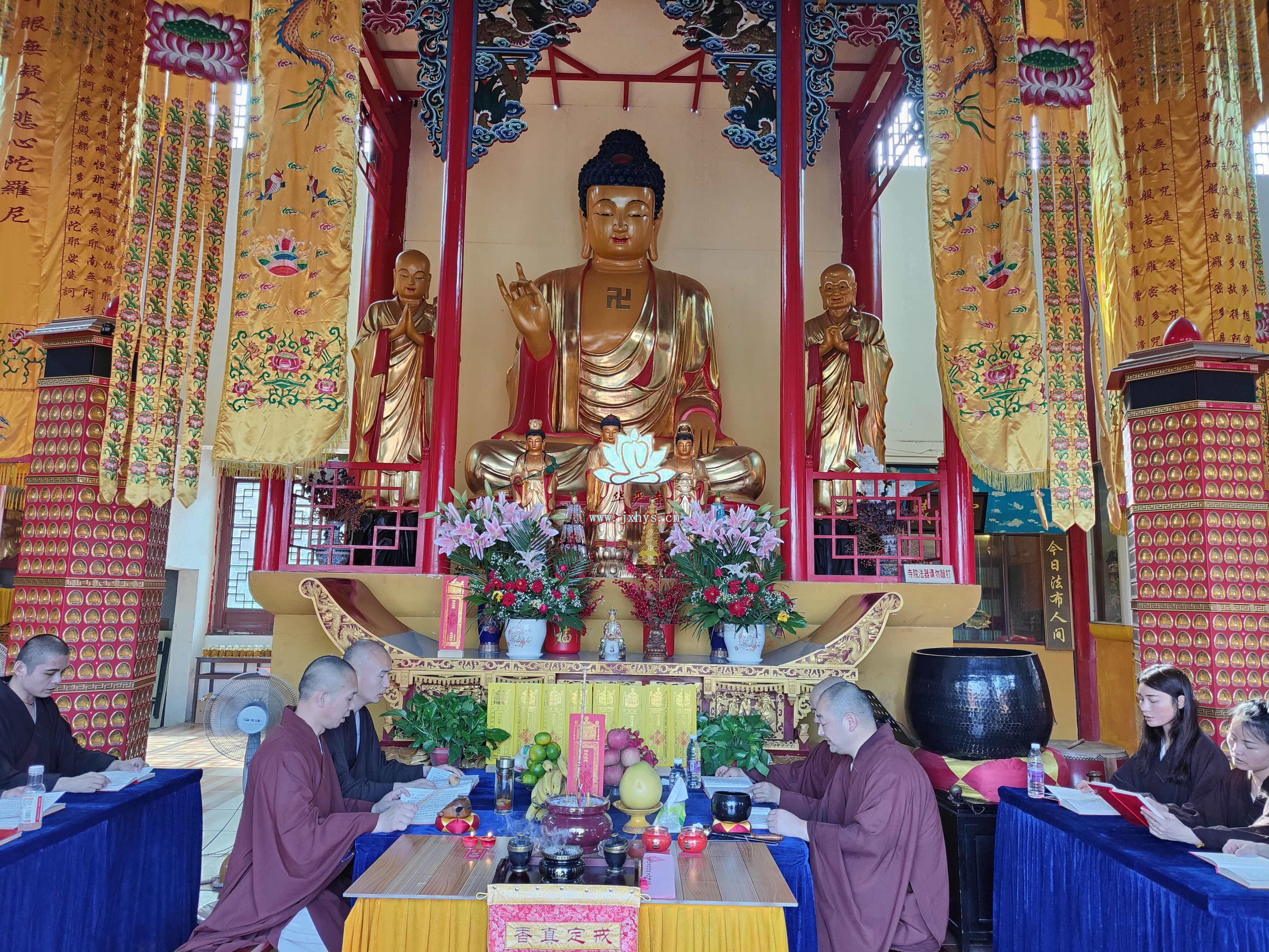 万彩网七月三十日地藏王菩萨圣诞法会圆满
