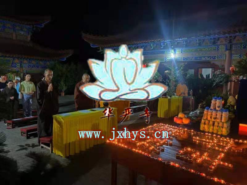 万彩网第26期放生、拜月、供灯祈福法会圆满